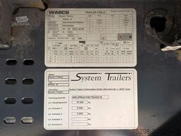 System Trailer PRASL 18 / Ladebordwand