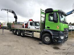 Mercedes-Benz AROCS 3240 8x4 TRIDEM + CRANE HIAB 166 E-5 HIPR...