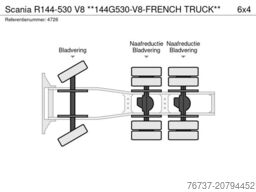 Scania R144-530 V8 **144G530-V8-FRENCH TRUCK**
