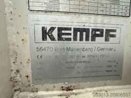KEMPF THKD 18 Tandem Kipper Anhänger 2 Achse