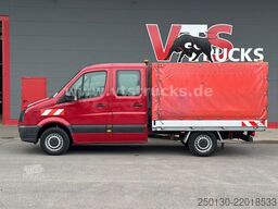 VW Crafter 35 Doppelkabine Pritsche + Plane