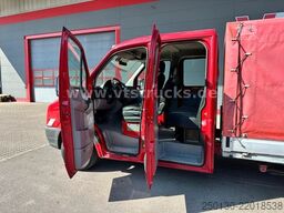 VW Crafter 35 Doppelkabine Pritsche + Plane
