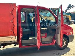 VW Crafter 35 Doppelkabine Pritsche + Plane