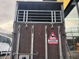 Alf ALF Pferdeanhänger Holz/Plane Viehanhänger