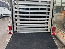 Alf ALF Pferdeanhänger Holz/Plane Viehanhänger