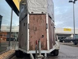 Alf ALF Pferdeanhänger Holz/Plane Viehanhänger