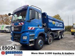 MAN TGS 41.460 8x8 BB, Meiller Stahlmulde ca. 20m³