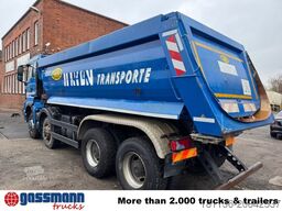 MAN TGS 41.460 8x8 BB, Meiller Stahlmulde ca. 20m³