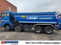 MAN TGS 41.460 8x8 BB, Meiller Stahlmulde ca. 20m³