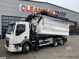 DAF FAN LF 220 Euro 6 Hiab 11 Tonmeter laadkraan Ju...