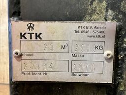 KTK 20m³ container 