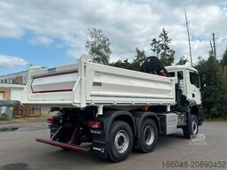 MAN TGS 28.440 6x4-4/3-Seiten- Kipper / Hiab 138-3