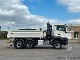 MAN TGS 28.440 6x4-4/3-Seiten- Kipper / Hiab 138-3