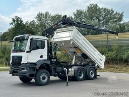 MAN TGS 28.440 6x4-4/3-Seiten- Kipper / Hiab 138-3