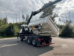 MAN TGS 28.440 6x4-4/3-Seiten- Kipper / Hiab 138-3