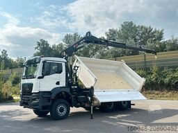MAN TGS 28.440 6x4-4/3-Seiten- Kipper / Hiab 138-3