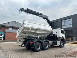 MAN TGS 33.440 6x6 /3-Seiten- Kipper / Kran HIAB 302
