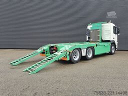 Volvo FM 500 6x2 / MACHINE TRANSPORT / HYDRAULIC RAMPS.