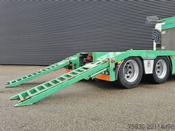 Volvo FM 500 6x2 / MACHINE TRANSPORT / HYDRAULIC RAMPS.