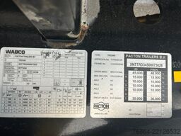 PACTON TRD 345, 3-ACHS ROLLBODEN, KOFFERAUFLIEGER, FöRDERBAND, 2XLENKACHSE!