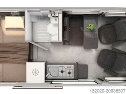 HYMER/ERIBA Camper Van Grand Canyon S 600 ALLRAD, AUFSTELLDA