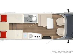 BÜRSTNER Limited T 690 G Einzelbetten