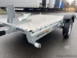 Temared MOTOQUAD 2616 Motorrad Quad Anhänger Alu