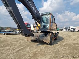 Volvo EW240E wheeled excavator