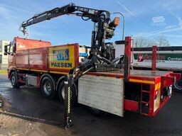 Volvo FH 420 8x4 TRIDEM PRITSCHE + KRAN HIAB ROLLER 1...