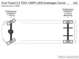 Ford Transit 2.2 TDCI 125PK L2H2 Koelwagen Carrier V...