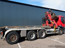 Iveco Trakker 410 8x4 Cable system with Crane