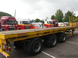 Nooteboom 3 axle extendable flatbed trailer