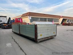  CONTAINER SCARRABILE USATO A PIANALE CON SPONDE