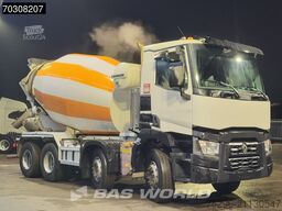 Renault C 380 T 8X4 9m3 Liebherr 904 FL mixer Steelsusp...