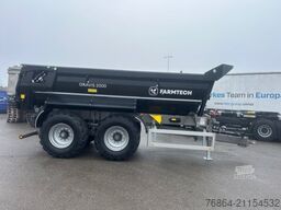 Farmtech FARMTECH, TANDEM-SCHWERLAST-MULDENKIPPER GRAVIS 2000,  HYDR. HECKKLAPPE, HARDOX