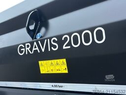 Farmtech FARMTECH, TANDEM-SCHWERLAST-MULDENKIPPER GRAVIS 2000, HYDR. HECKKLAPPE, HARDOX