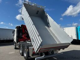 VOLVO FH 500 3-SEITEN KIPPER MIT PALFINGER PK22002EH, RETARDER