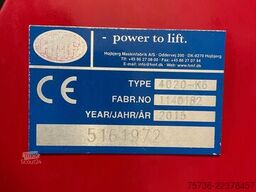 DAF FAQ CF 510 8x2 Euro 6 HMF 40 Tonmeter laadkraan...