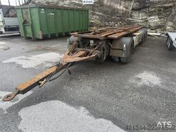 Kaupe 3 akslet hook trailer with tipper for sale as a re