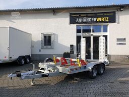 Brian James Trailers Digger Plant mit TracStrap Ladungssicherung