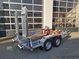 Brian James Trailers Digger Plant 2 2,7 mit Trac Strap Modell Neu