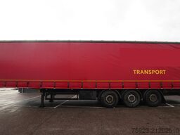 Schmitz Cargobull Curtain side trailer with Edscha roof