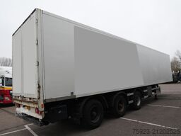 Jumbo Closed box trailer with chain system