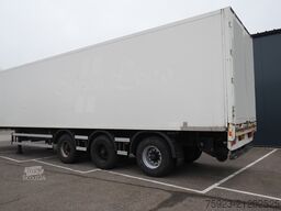 Jumbo Closed box trailer with chain system
