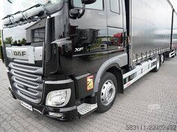 DAF XF 480 / ZESTAW TANDEM 120 M3 / PRZEJAZDOWY / I-