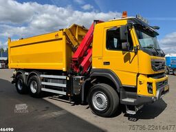Volvo FMX 410 6x6 Full Steel Manual HMF 14 Tonmeter l...