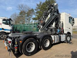 Volvo FH 460 6X4 + (26.5m) CRANE COPMA 530.7 + FlY-JI...