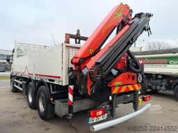 Volvo FM 420 6x4 BAUSTOFF + KRAN PALFINGER PK18502 SH...