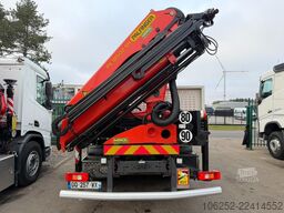 Volvo FM 420 6x4 BAUSTOFF + KRAN PALFINGER PK18502 SH...