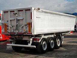 BENALU WYWROTKA / 27 m3 / ALUMINIOWA / O? PODNOSZONA /